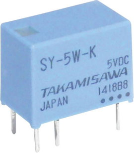 Takamisawa SY-05W-K Nyák relé 5 V/DC 1 A 1 váltó 1 db
