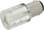 LED lámpa BA15d Zöld 230 V/AC 280 mcd CML bélyegkép