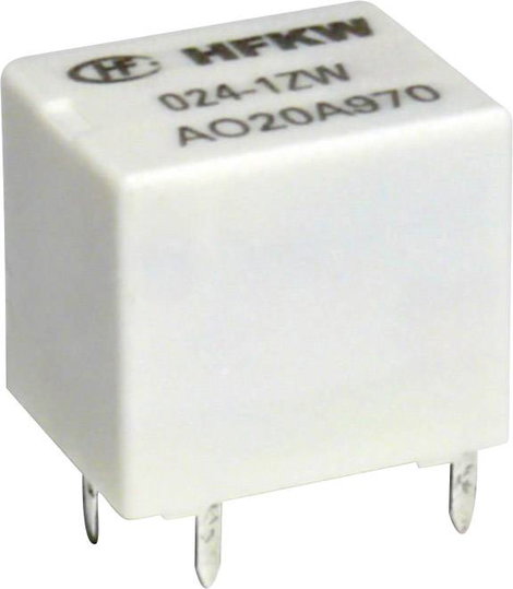 Hongfa HFKW/012-1Z W Autós relé 12 V/DC 10 A 1 váltó