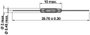 Reed kapcsoló StandexMeder Electronics KSK-1A87-1020 1 záró 0.5 A 200 V 10 W 3. bélyegkép