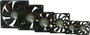 Axiális ventilátor (ipari), 12 V/DC 34,86 m³/h (Sz x Ma x Mé) 60 x 60 x 25 mm QuickCool QC6025B12H 2. bélyegkép