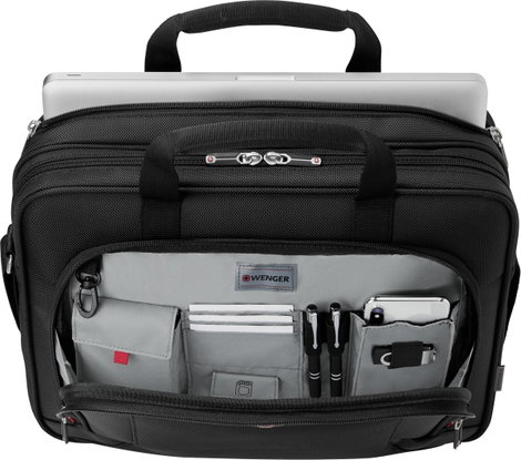 Notebook táska max. 40,64 cm (16), fekete, Swissgear Wenger Prospectus Business 3. kép