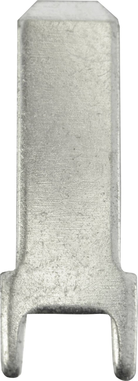 Dugaszoló csúszósaru, 4,8 mm / 0,8 mm 180° szigeteletlen, fémes Vogt Verbindungstechnik 3825z.68 100
