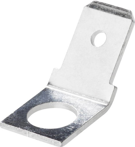 Dugaszoló csúszósaru, 6,3 mm / 0,8 mm 45° szigeteletlen, fémes Vogt Verbindungstechnik 3856.67