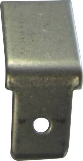 Dugaszoló csúszósaru, 6,3 mm / 0,8 mm 45° szigeteletlen, fémes Vogt Verbindungstechnik 3841.8