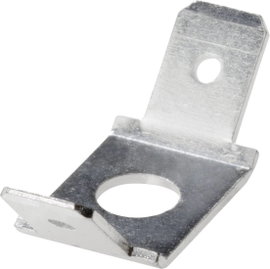 Dugaszoló csúszósaru, 6,3 mm / 0,8 mm 45°, 45° szigeteletlen, fémes Vogt Verbindungstechnik 3871a.67