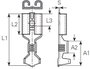 Lapos csúszósaru hüvely 6,3 x 0,8 mm, szigeteletlen, fém, Vogt Verbindungstechnik 3832.67 2. bélyegkép