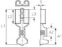 Lapos csúszósaru hüvely 6,3 x 0,8 mm, szigeteletlen, fém, Vogt Verbindungstechnik 3833.95 2. bélyegkép