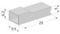Átlátszó 0.5 mm² 2.5 mm² Vogt Verbindungstechnik 3941pa 1 db 2. bélyegkép