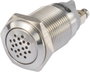 Zümmer piros, 12V 19 mm, Tru Components 1231431 bélyegkép