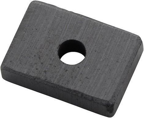 Tartós teljesítmény mágnes BaO 1.08 T 12,5 x 4 x 17,5 mm Y-10T