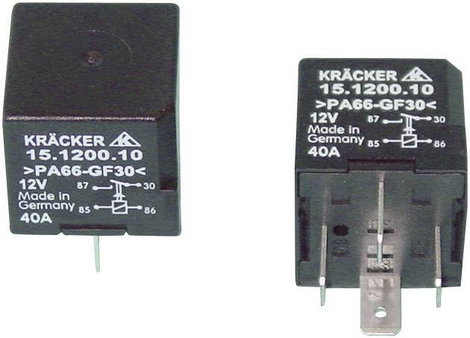 KRÄCKER AK-RELÉ (" X-REL." ) 15.1200.10