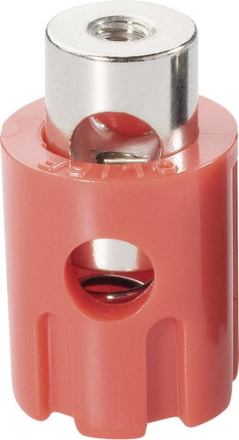 Gyorsan oldható kivezetés Piros 15 A Cliff FCR681580 1 db