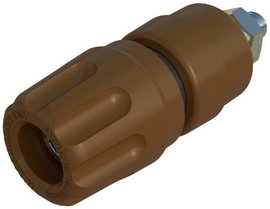 Póluscsatlakozó Barna 35 A SKS Hirschmann PKI 10 A 1 db
