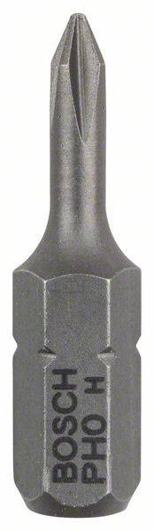 Bosch Csavarozó bit, extra kemény, PH 0, 25 mm, 3 db-os csomag 2607001506 PH 0 Hossz 25 mm
