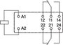 Teljesítményrelé, 2UK 12VDC 8A RT2 3. bélyegkép