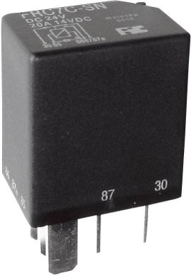 Autó relé, 1Xát 25A(NO) FRC7C-S-DC24V