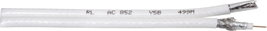 Interkabel AC 852-1 Koaxiális vezeték 75 Ω 105 dB Fehér méteráru