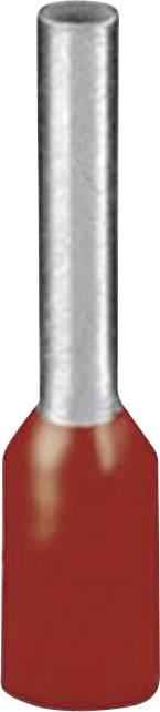Érvéghüvely 6 mm Részlegesen szigetelt Piros Phoenix Contact 3200742 100 db