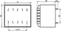 Transzformátor 3,2VA 230V / 6V / 533MA 2. bélyegkép