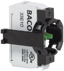 Érintkezőelem 1 záró nyomó 600 V BACO BA331E10 1 db