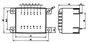 Transzformátor 16,0VA 230V / 2X12V / 667MA 2. bélyegkép