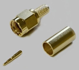 SMA csatlakozó Dugó, egyenes 50 Ω BKL Electronic 409075 1 db