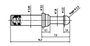 Mérőhegy, rugóérintkezős mérőtüske PTR 5110/S.2-D-1.2N-AU-2.3C 3. bélyegkép