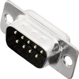 D-SUB tűs kapocsléc 180 ° pólusszám: 9 MH Connectors MHDM09-SP 1 db