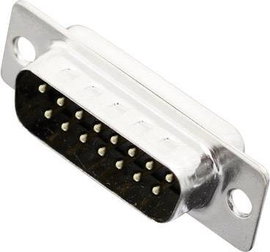 D-SUB tűs kapocsléc 180 ° pólusszám: 15 MH Connectors MHDM15-SP 1 db