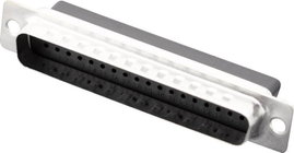 D-SUB tűs kapocsléc 180 ° pólusszám: 37 MH Connectors MHDBC37-SP 1 db
