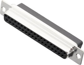 D-SUB hüvelyes kapocsléc 180 ° pólusszám: 37 MH Connectors MHDBC37-SS 1 db