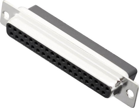 D-SUB hüvelyes kapocsléc 180 ° pólusszám: 37 MH Connectors MHDBC37-SS 1 db