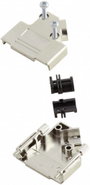 D-SUB doboz pólusszám: 9 45 ° Ezüst MH Connectors MHD45PK-9-K 1 db bélyegkép