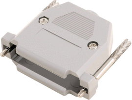 D-SUB doboz pólusszám: 9 műanyag 180 ° Szürke MH Connectors 2360-0102-31 1 db