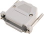 D-SUB doboz pólusszám: 9 műanyag 180 ° Szürke MH Connectors 2360-0102-31 1 db bélyegkép