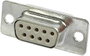 D-SUB hüvelyes kapocsléc 180 ° pólusszám: 9 Harting 09 67 209 4704 1 db bélyegkép