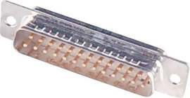 D-SUB hüvelyes kapocsléc 180 ° pólusszám: 9 Harting 09 67 009 4704 1 db