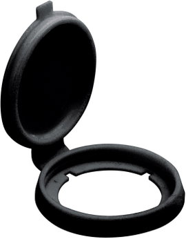Védősapka az USB-/RJ45-ös beépített csatlakozóaljzathoz, fekete, Schlegel AK22RR SW