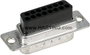 D-SUB hüvelyes kapocsléc 180 ° pólusszám: 25 Harting 09 67 025 4701 1 db bélyegkép