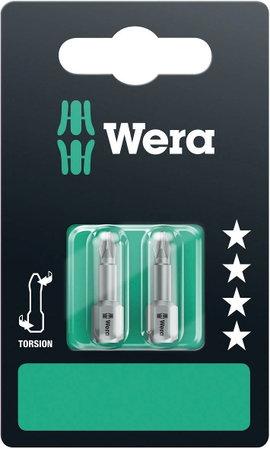 Wera 2 db 851/1 TZ PH kereszthornyú PH bit, PH2 05073324001 Hossz 25 mm