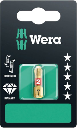 Wera 851/1 BDC PH kereszthornyú PH 1 bit 05073332001 Hossz 25 mm