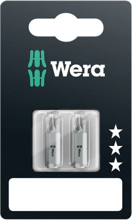 Wera 855/1 Z PZ kereszthornyú PZ 4 bit 05073380001 Pozidriv Hossz:25 mm