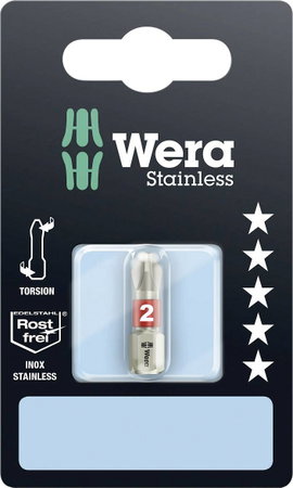 Wera 3851/1 TS kereszthornyú PH / PH 2 X 25 05073611001 Hossz 25 mm