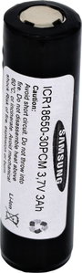 Speciális Li-Ion akku 3,7 V 3000 mAh (Ø x Ma) 18 x 70 mm Samsung ICR18650-30B bélyegkép