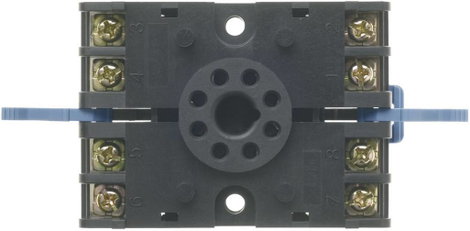 Panasonic 8 polusú relé foglalat, AT180031J