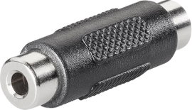 Jack Audio Adapter [1x Jack alj 3.5 mm - 1x Jack alj 3.5 mm] fekete BKL Electronic 1102046