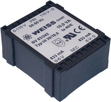 Lapos transzformátor 10W/417mA