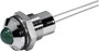 LED-es jelzőlámpa Zöld 12 V/DC 56 mA CML 19060001 bélyegkép