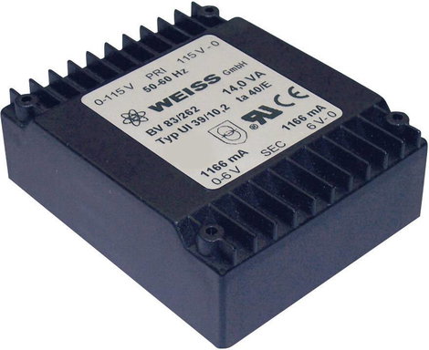 Lapos transzformátor 14W/1167mA